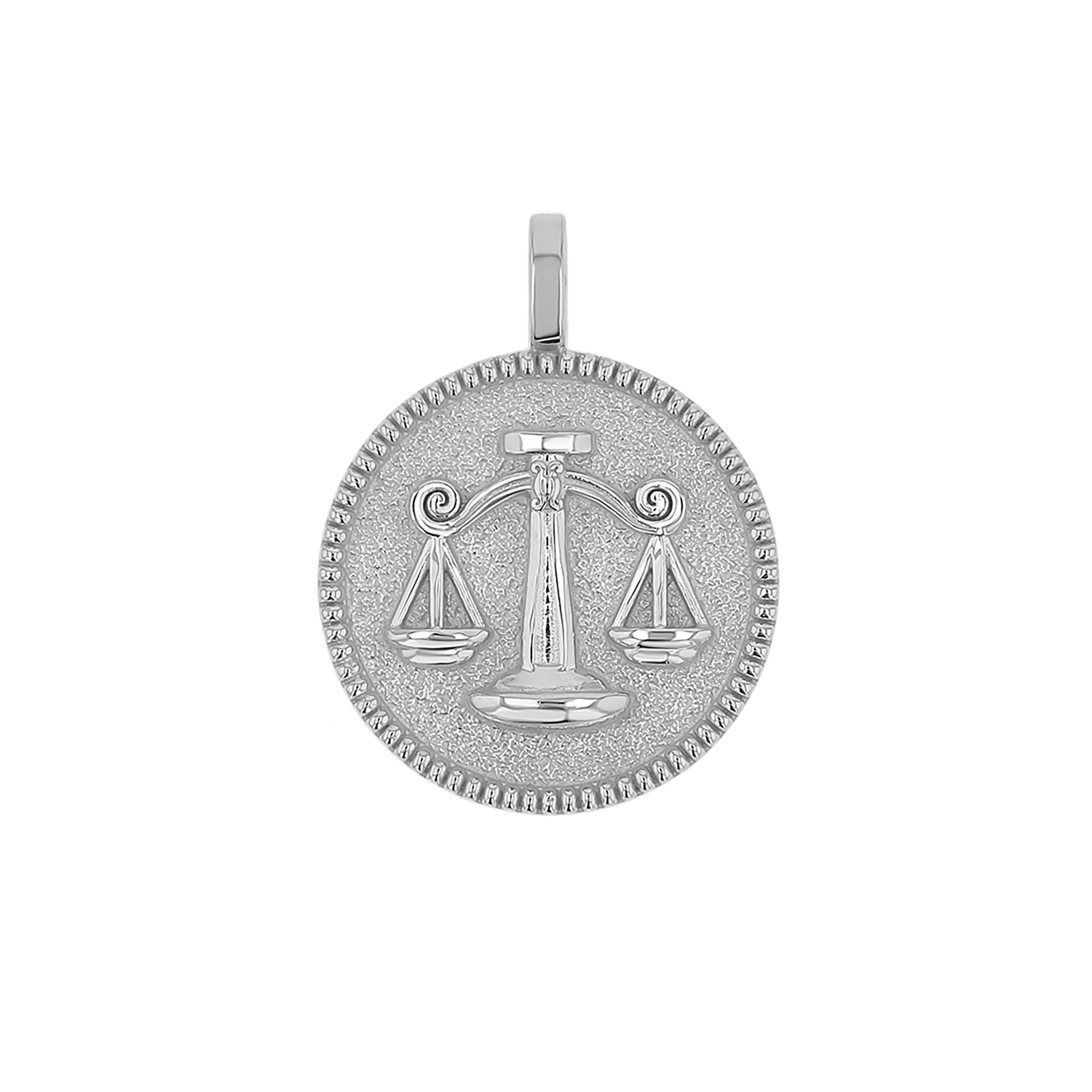 Zodiac Coin Medallion Charm