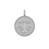 Zodiac Coin Medallion Charm