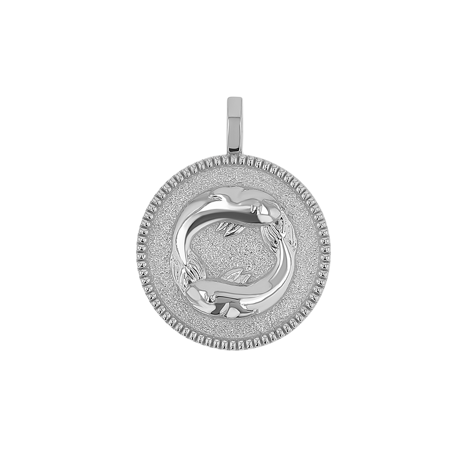 Zodiac Coin Medallion Charm