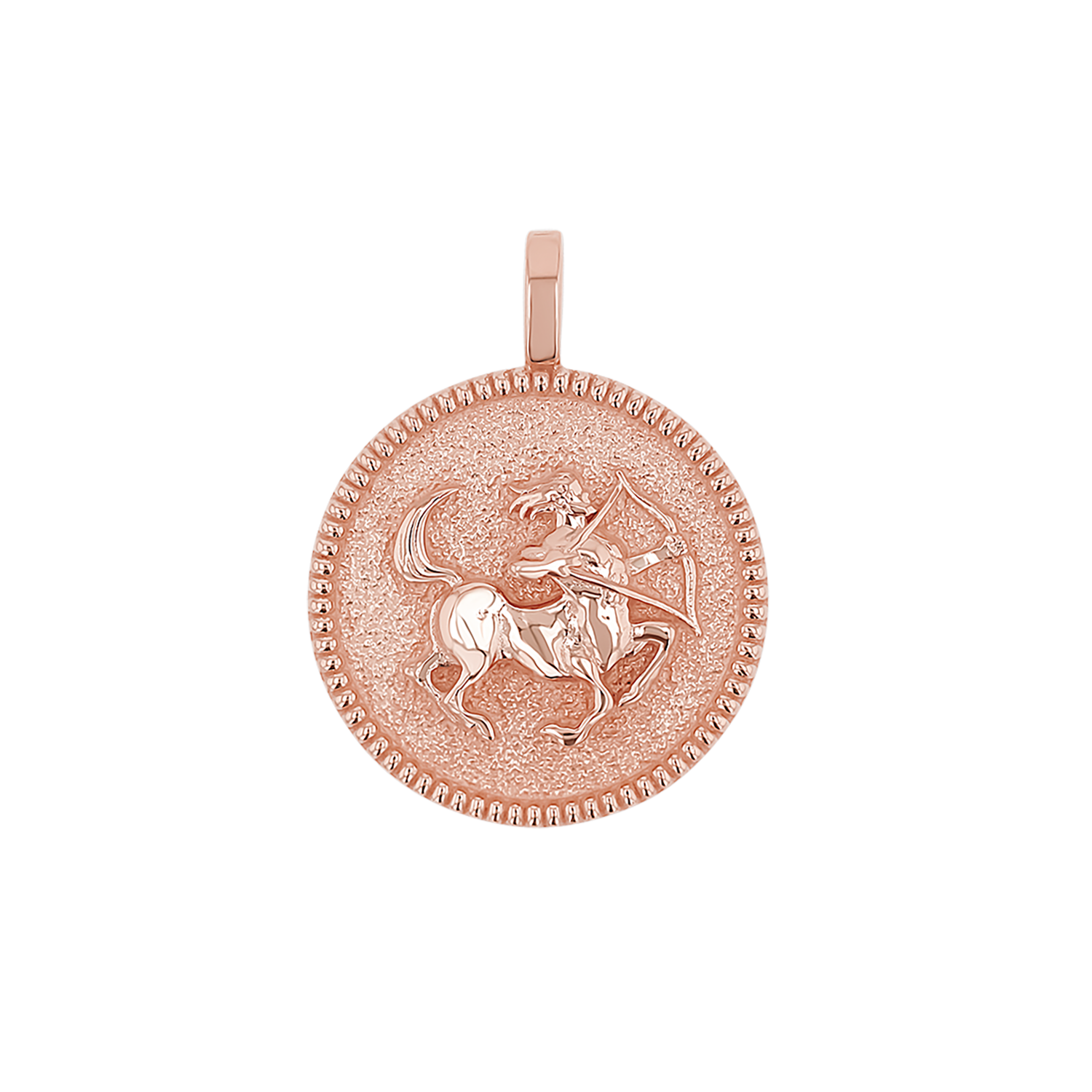Zodiac Coin Medallion Charm