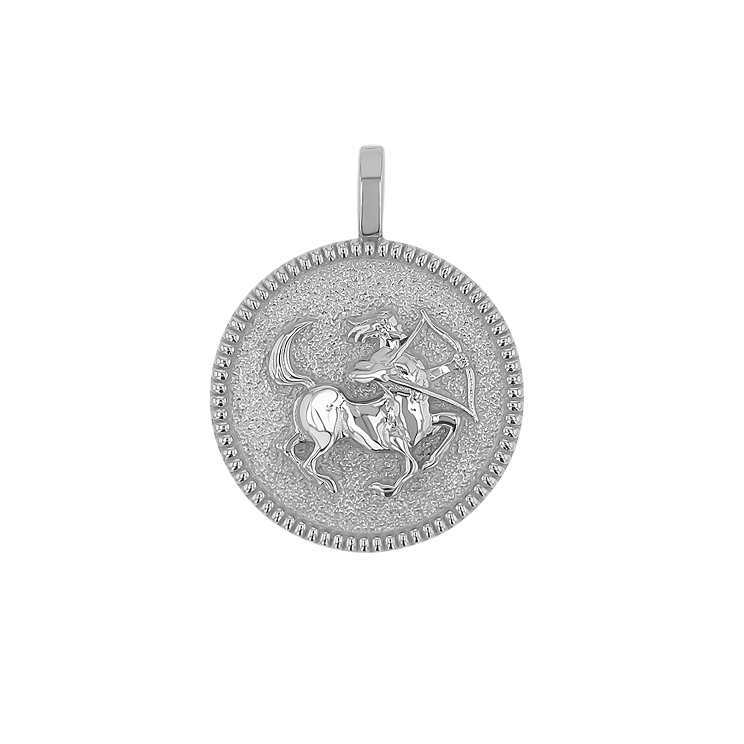 Zodiac Coin Medallion Charm