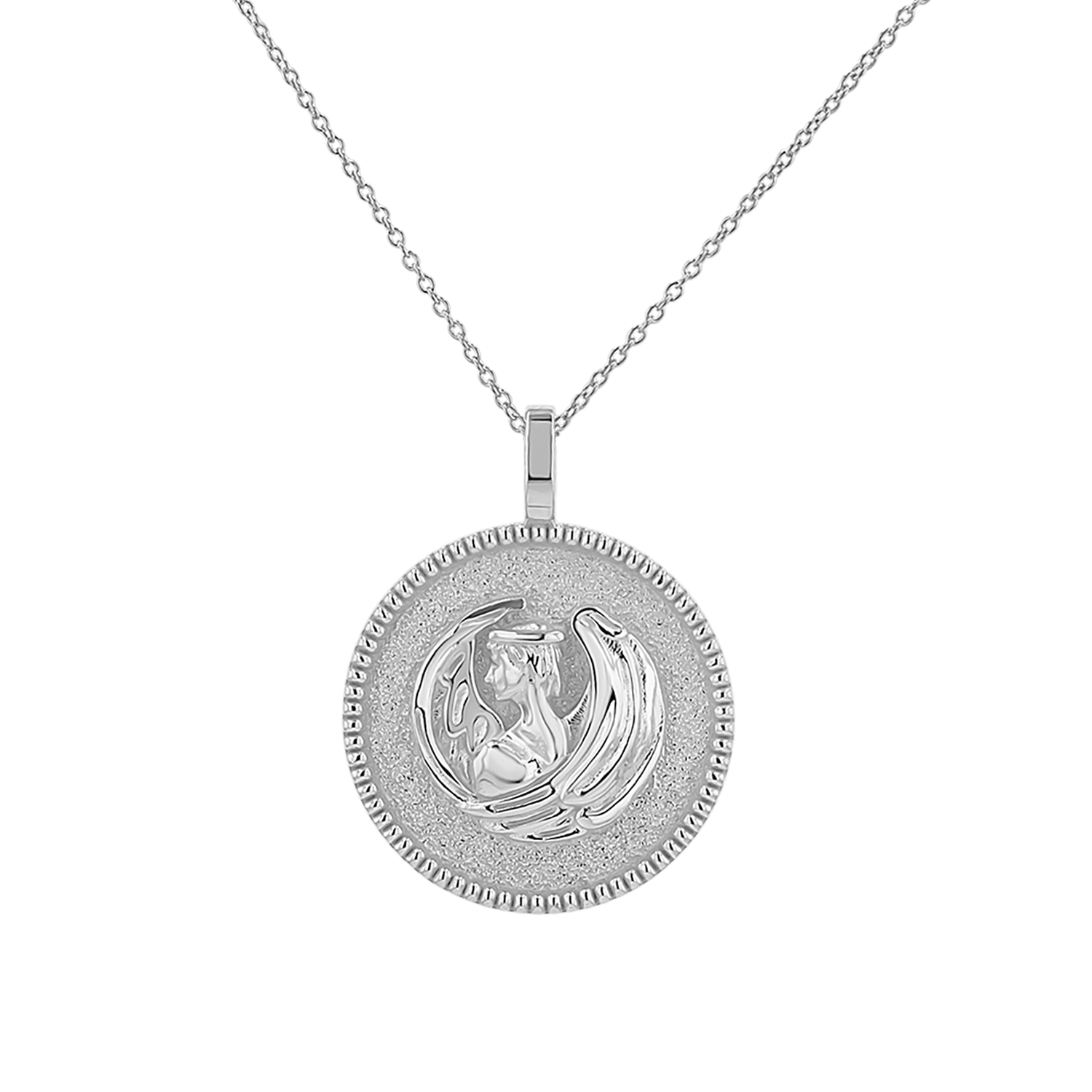 Zodiac Coin Medallion Necklace
