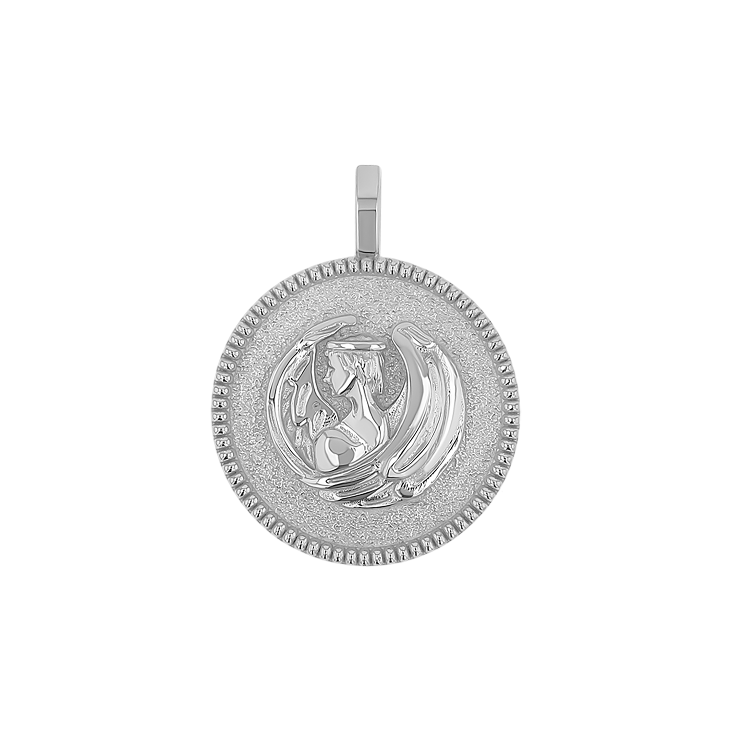 Zodiac Coin Medallion Charm