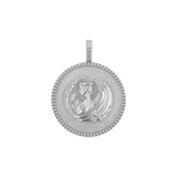 Zodiac Coin Medallion Charm