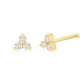 Trio Diamond Studs