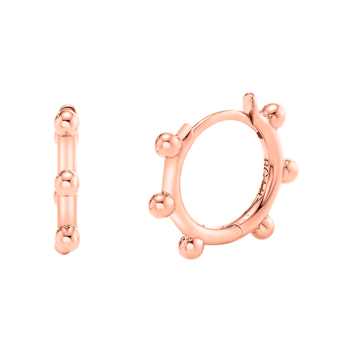 Ball Huggie Hoop Earrings