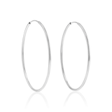 Endless Gold Hoop Earrings