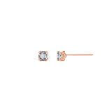 Kids U Pave Solitaire Studs