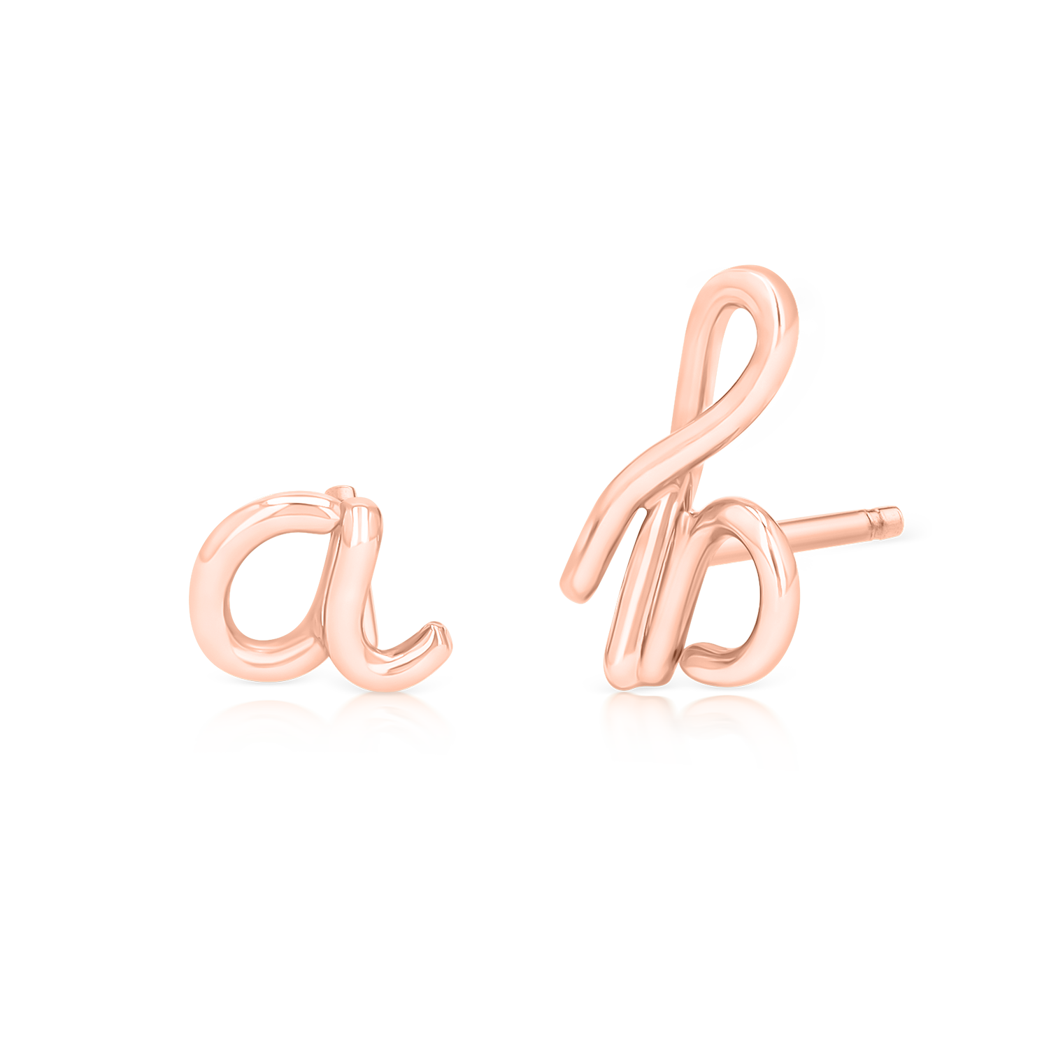 Mini Letter Earrings