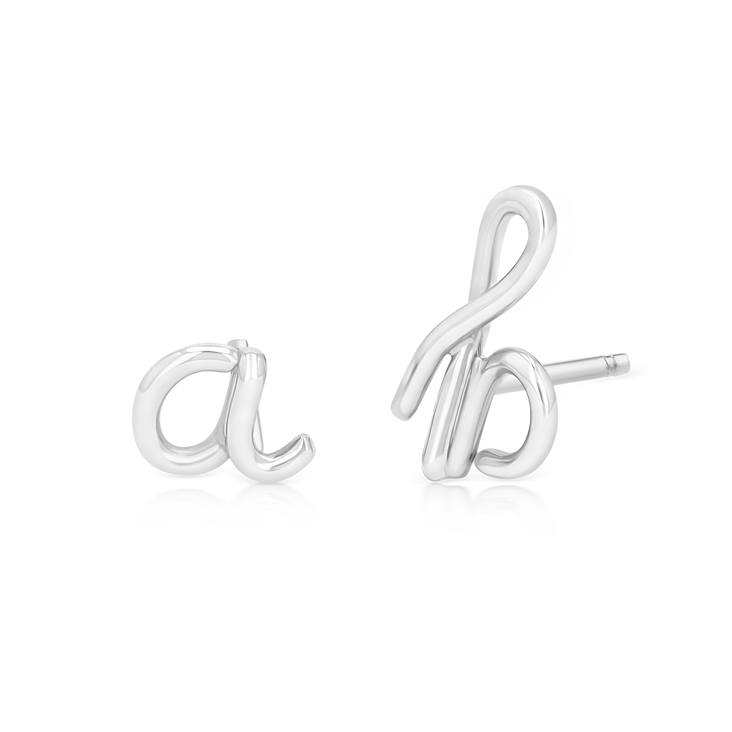 Mini Letter Earrings