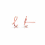Mini Letter Earrings