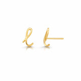 Mini Letter Earrings