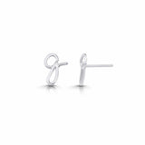 Mini Letter Earrings