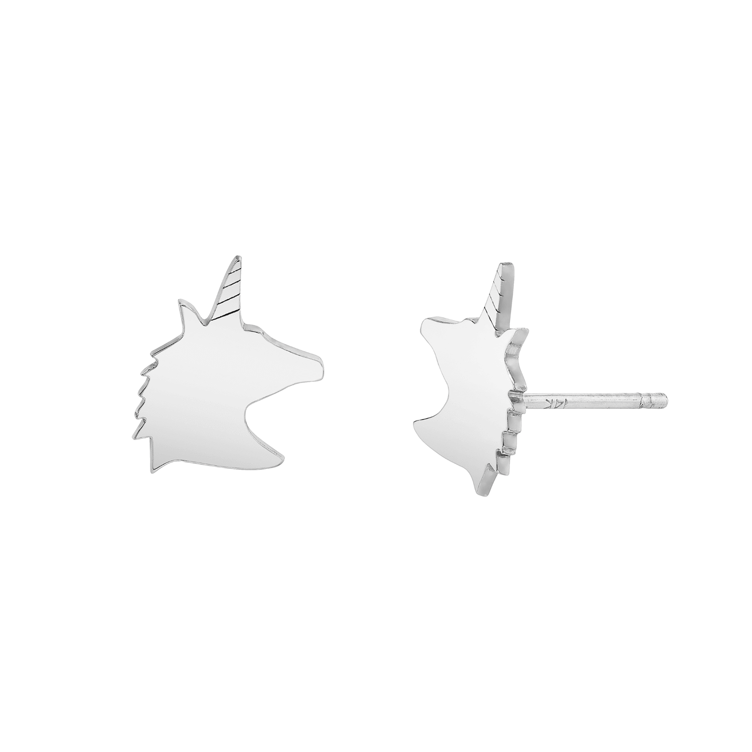 Kids Unicorn Stud Earrings
