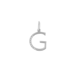 Sprinkle Diamond Initial Charm