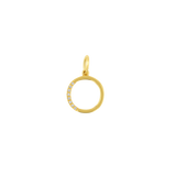 Sprinkle Diamond Initial Charm