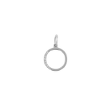 Sprinkle Diamond Initial Charm