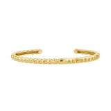 Diamond Solitaire Engravable Twist Name Cuff