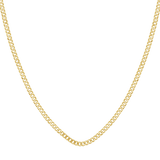 14K Dainty Cuban Link Chain Necklace