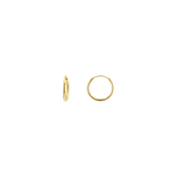 Endless Gold Hoop Earrings