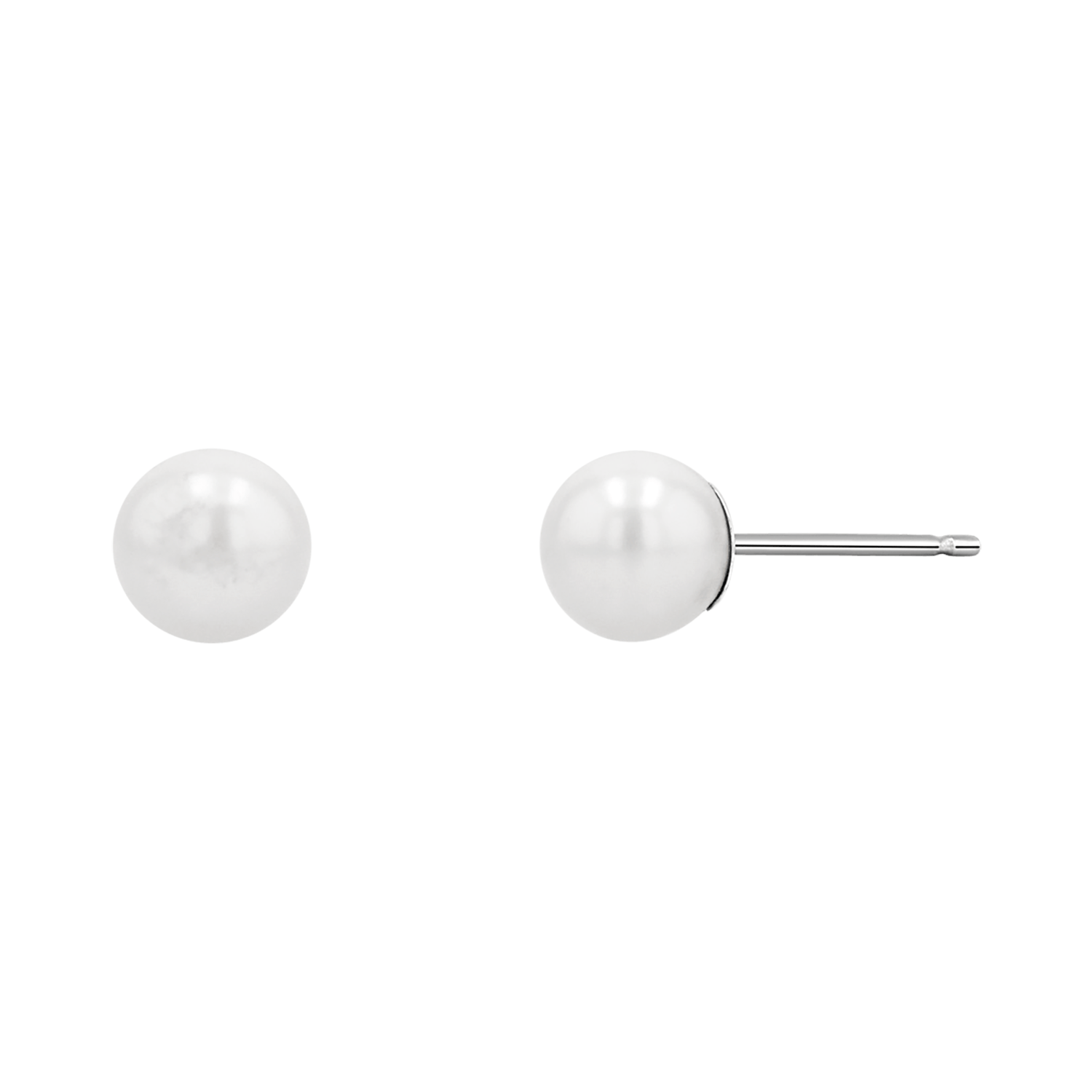 Pearl Stud Earrings