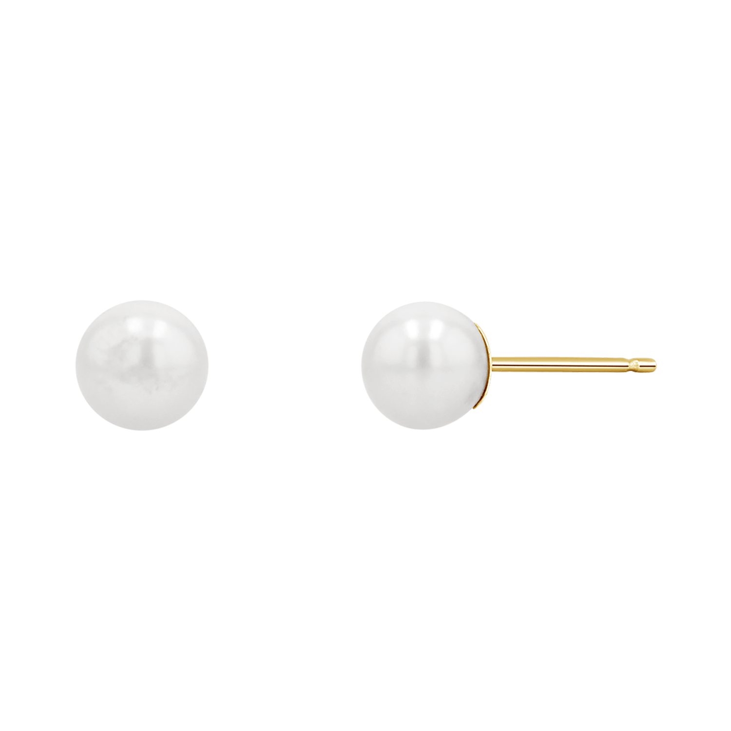 Pearl Stud Earrings