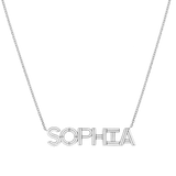 Deco Cut-Out Name Necklace