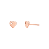 Mini Heart Stud Earrings