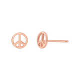 Peace Stud Earrings
