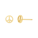 Peace Stud Earrings