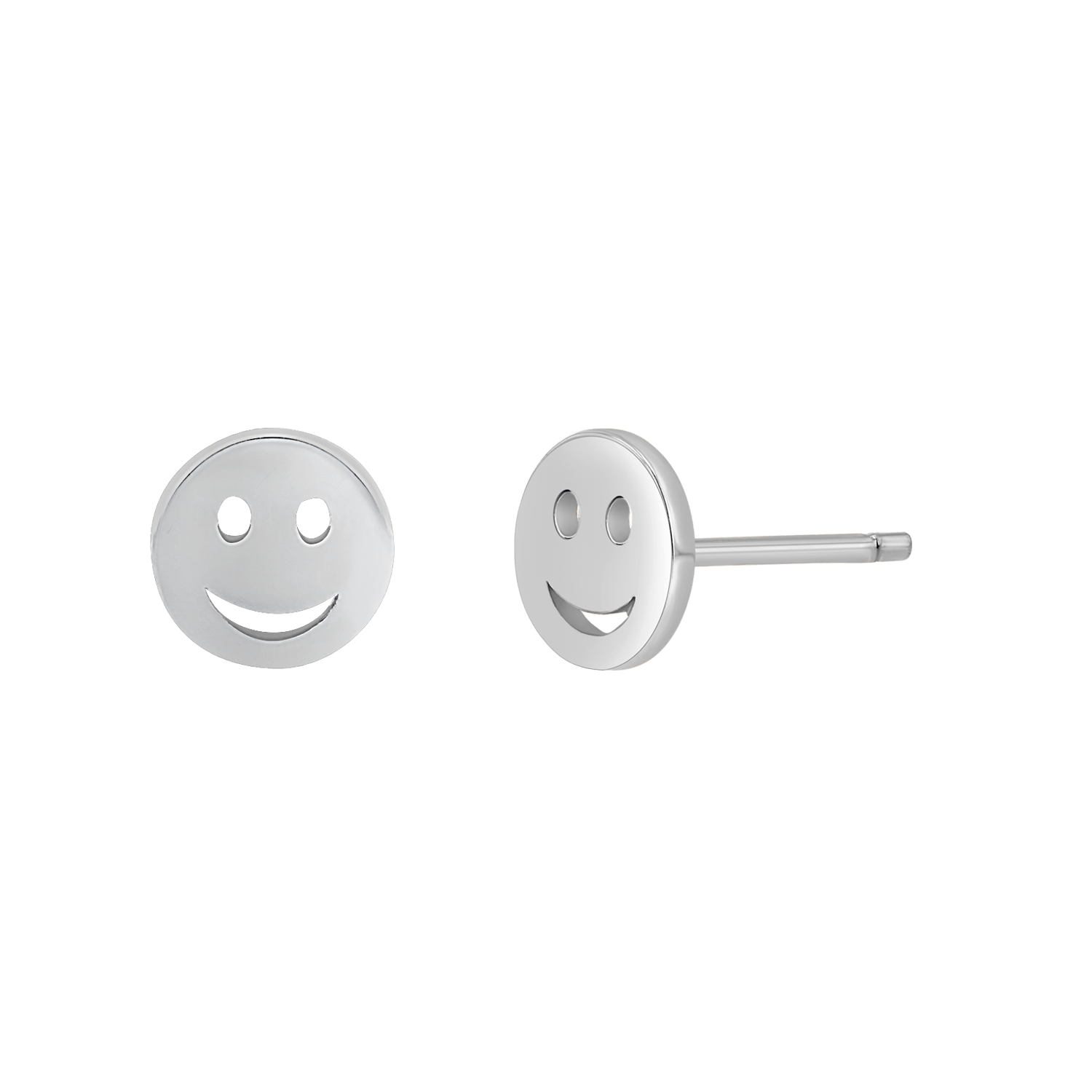 Smiley Face Stud Earrings