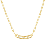 Bubble Diamond Necklace