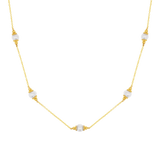 Pearl Station Necklace