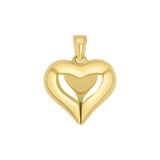 Grand Puff Heart Charm