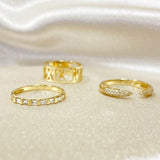Baguette Row Ring