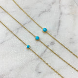 Kids Turquoise Solitaire Bracelet