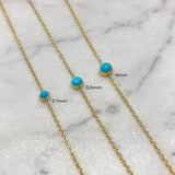 Kids Turquoise Solitaire Bracelet