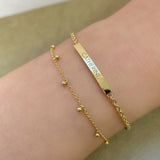 Dainty Ball Bracelet