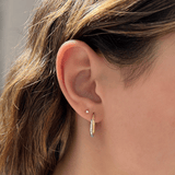 Tiny Gemstone Stud Earrings