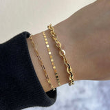 Melrose Round Link Chain Bracelet