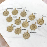 Zodiac Medallion Necklace