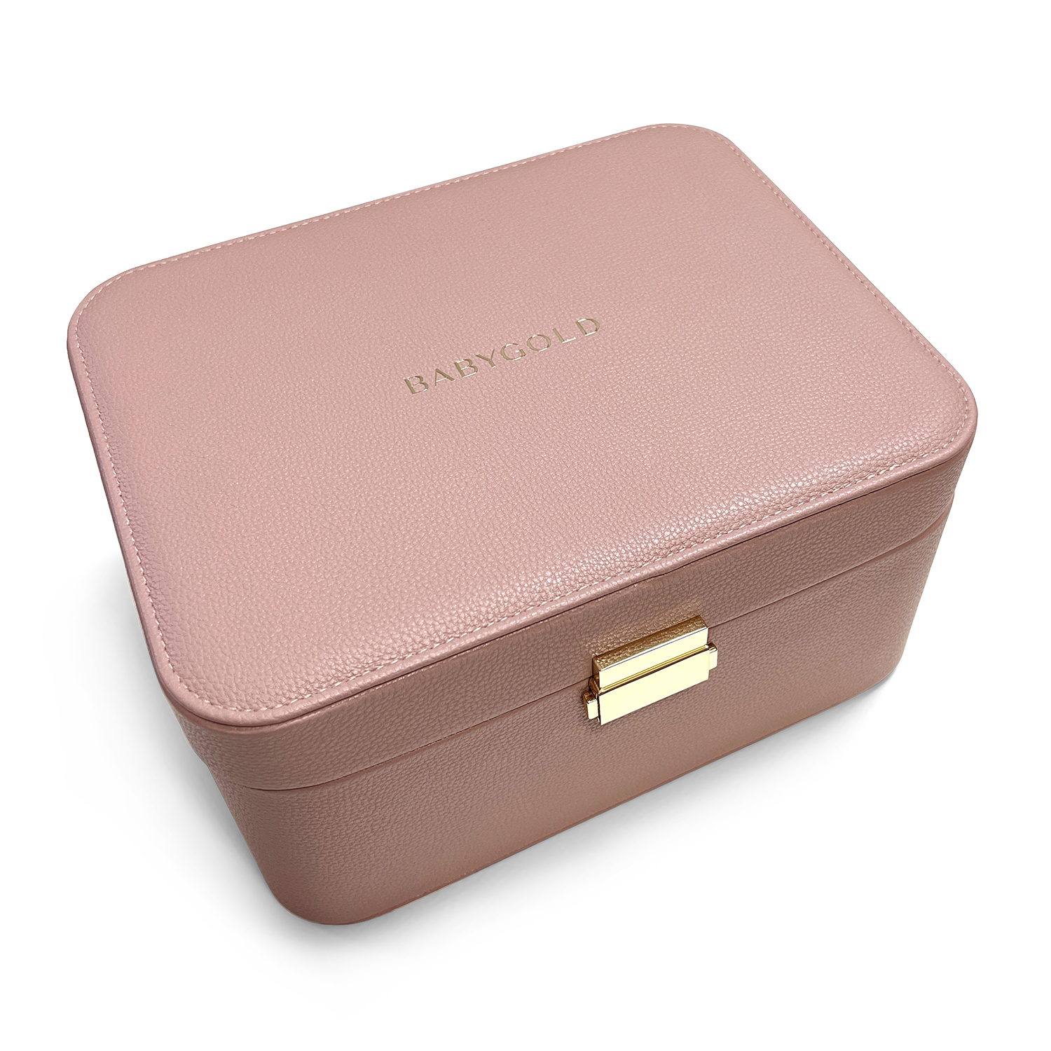Baby Gold Pink Jewelry Case