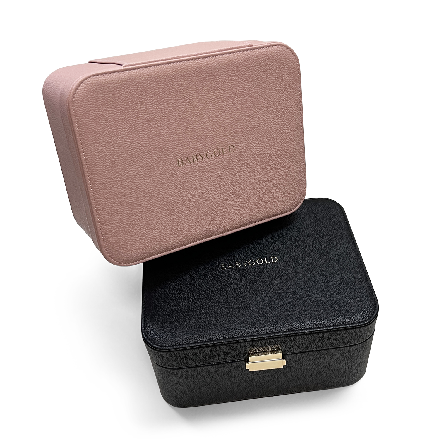 Baby Gold Pink Jewelry Case