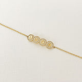 Custom Diamond Bubble Bracelet