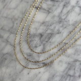 Mariner Anchor Chain Link Necklace
