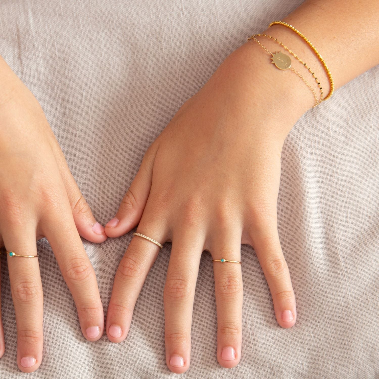 Kids Moon Cut Bracelet