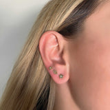 Mini Evil Eye Stud Earrings