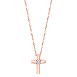 Center Diamond Cross