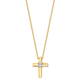 Center Diamond Cross