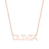 Kids Linear Name Necklace